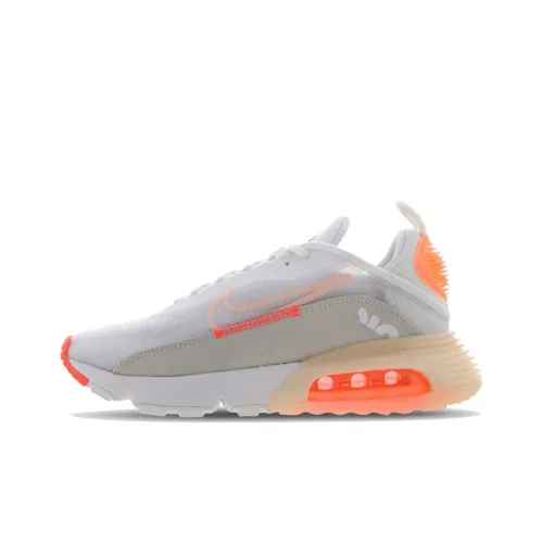 Nike Air Max 2090 Low Беговые кроссовки для женщин белый оранжевый