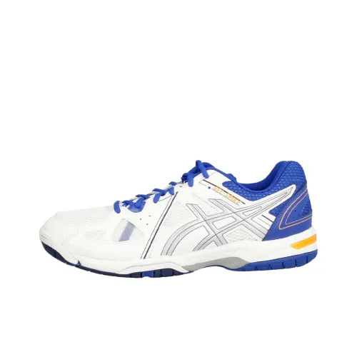 Asics Gel Spike 3 Устойчивый к истиранию Низкий Топ Нет Необходимо Спасать для Бега Мужской Белый Синий