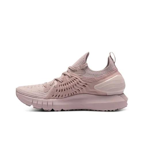 Under Armour HOVR Phantom Low Топ Повседневные Беговые Кроссовки Женские Розовые