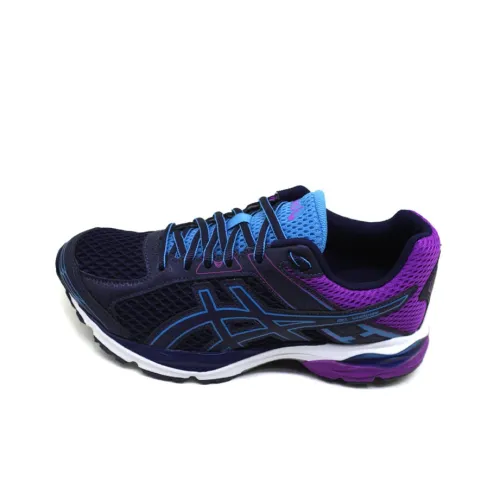 Asics Gel Nagoya 2 Устойчивые к истиранию Низкие Кроссовки для Бега Женские Черные Синие