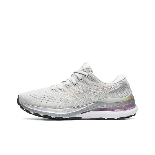 Asics Gel Kayano 28 Low Топ Беговые кроссовки Женские Серый