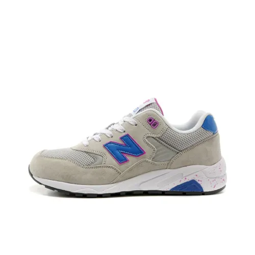 New Balance NB 580 Low Топ Беговые кроссовки Женские Серый