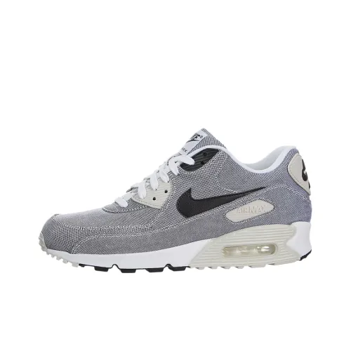 Nike Air Max 90 Low Топ Марафон Беговые кроссовки Мужской Серый