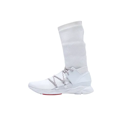 Reebok совместный бренд Runner Caged Sock High Топ Беговые кроссовки Мужской Белый