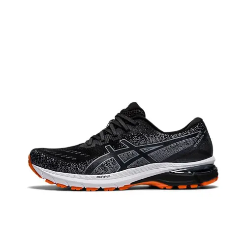 Asics GT 2000 9 Low Топ Беговые кроссовки Мужской Серый Белый Оранжевый