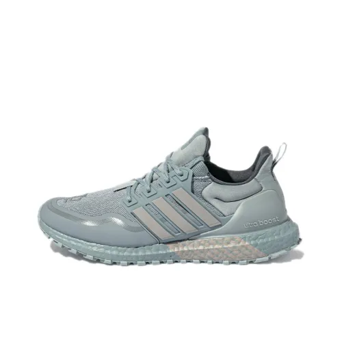 Adidas ULT Устойчивый к истиранию Низкий Топ Повседневные Беговые кроссовки Унисекс Серый Синий