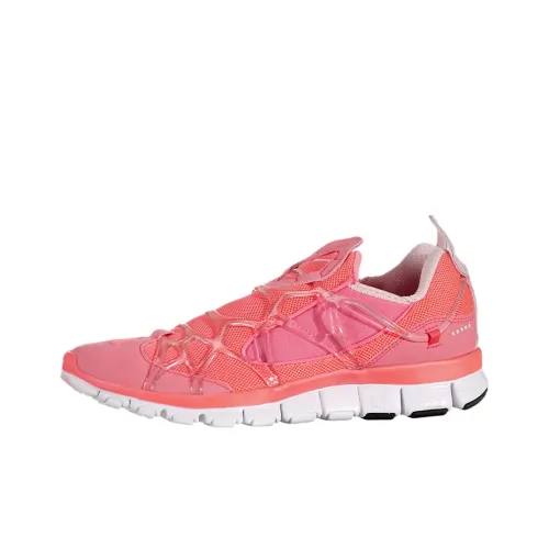 Nike KUKINI Free Shock Absorbers Slip-Resistant Abrasion-Resistant Lightweight Low Top Casual Shoes Women's Pink Найк KUKINI Free Shock Absorbers Противоскользящий Устойчивый к истиранию Легкий Низкий Топ Повседневная Обувь Женская Розовая