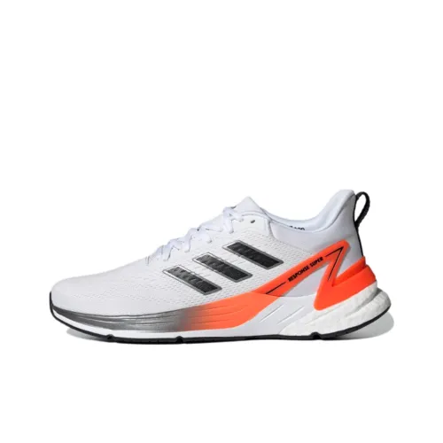Adidas Response Super 2,0 Slip-Resistant Низкие Беговые Кроссовки Мужские Белый Черный Оранжевый