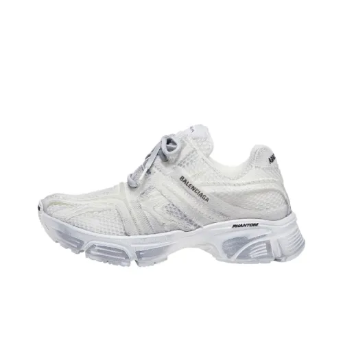 Balenciaga Phantom Low Top Беговые кроссовки Женские Белые