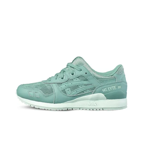 Asics Gel Lyte 3 Low Топ Марафон Беговые кроссовки Женские Зеленый