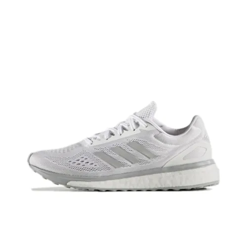 Adidas Pureboost 23 Устойчивые к истиранию Противоскользящие Низкие Беговые кроссовки Женские Белые