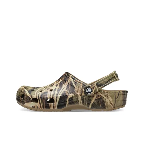 Crocs Classic Realtree V2 Пляжные сандалии Унисекс Зеленый