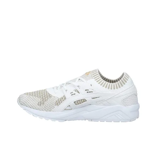 Asics Gel Kayano Trainer KNIT Low Топ Повседневная обувь Мужская Экрю