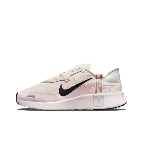 Nike Reposto Амортизация Противоскользящий Легкий Низкий Топ Повседневная Обувь Женская Розовая