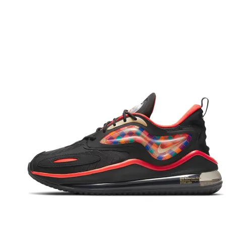 Nike Air Max ZEPHYR Low Топ Air Cushion Тренировочные Беговые Кроссовки Мужские Черные Красные