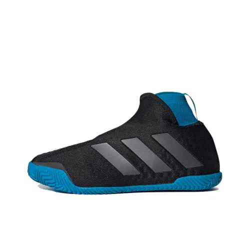 Adidas Stycon Дышащие Высокие Беговые Кроссовки Женские Черные Синие