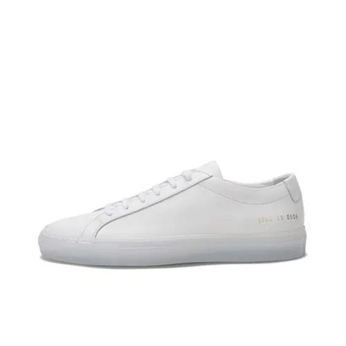 COMMON PROJECTS Низкие кроссовки для скейтбординга Мужские Белые