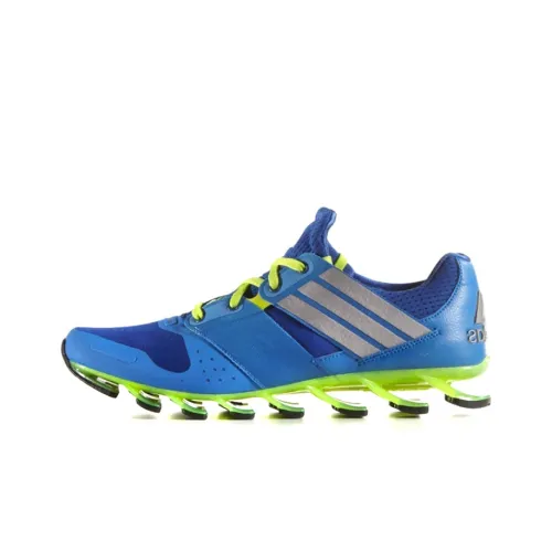 Adidas Slip-resistant Abrasion-resistant Low Top Casual Running Shoes Men's Ocean Blue Adidas Противоскользящие Аbrasion-resistant Низкие Кеды Повседневные Беговые Кроссовки Мужские Океанский Синий