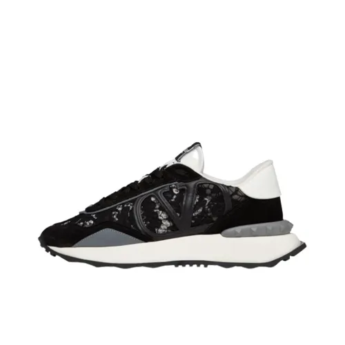 Valentino Lacerunner Low Топ Повседневная обувь Мужская Черная