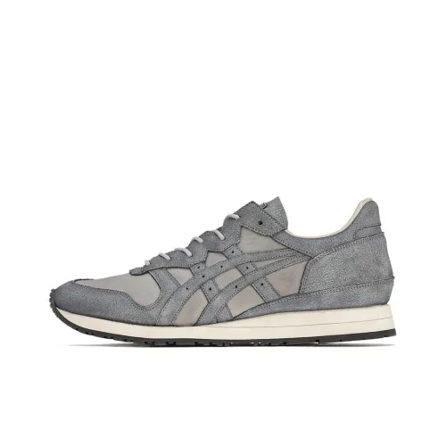 Onitsuka Tiger Ally Slip-Resistant Abrasion-Resistant Low-Top Беговые кроссовки Унисекс Серый