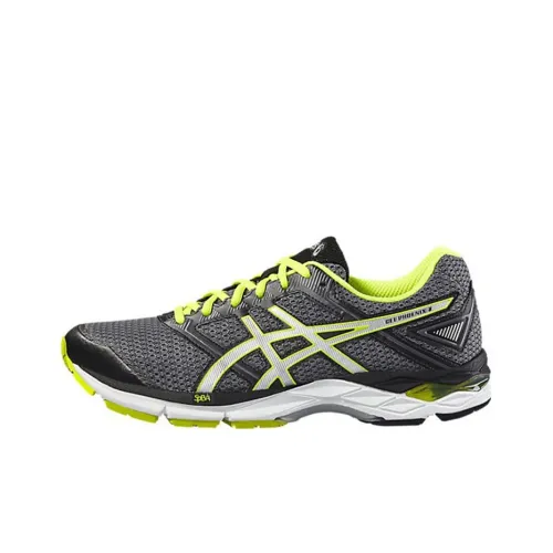 Asics Gel Phoenix 8 Low Топ Беговые кроссовки Мужские Графитовый Серый Серебряный