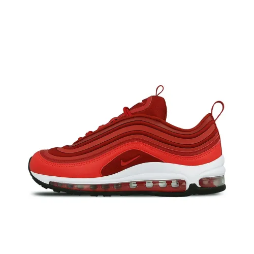 Nike Air Max 97 Low Топ Беговые кроссовки Женские Красный Винтаж