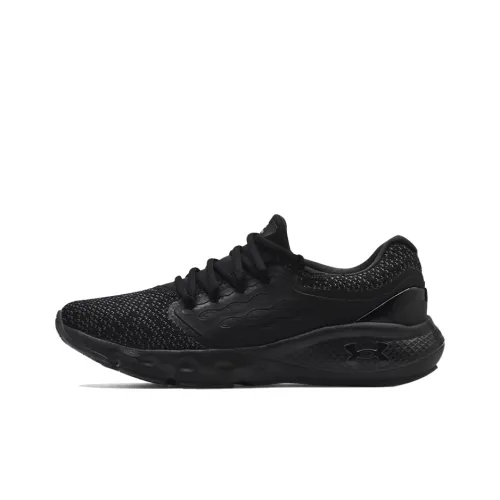 Under Armour Charged Vantage Knit Low Топ Тренировочные Беговые Кроссовки Женские Черные