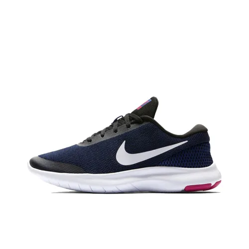 Nike Flex Experience RN 7 Амортизация Противоскользящий Устойчивый к истиранию Дышащий Низкий Топ Беговые кроссовки