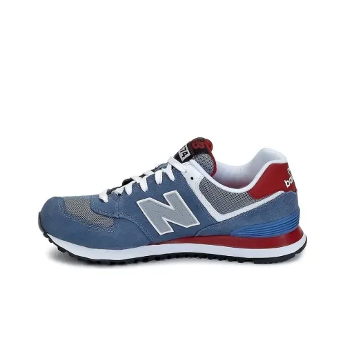 New Balance NB 574 Low Топ Беговые кроссовки Мужской Пыльно-синий