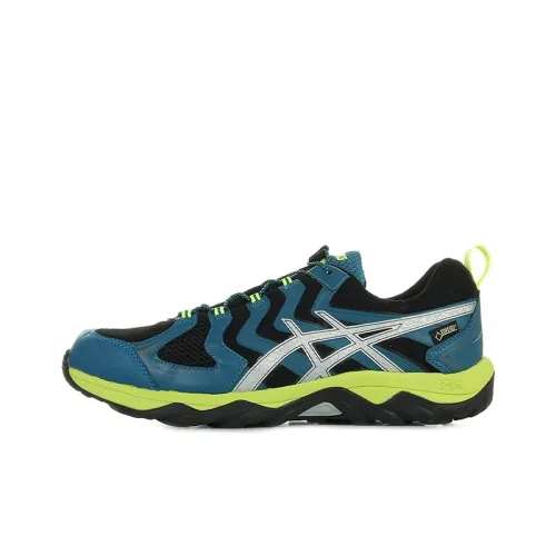 Asics Gel Fujiviper 2 GTX Устойчивые к истиранию Низкие Кроссовки для Бега Мужские Синие Черные