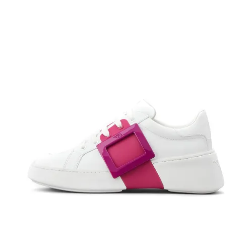 Roger Vivier VIV' Skate Low Топ Повседневная обувь Женская Белая Красная