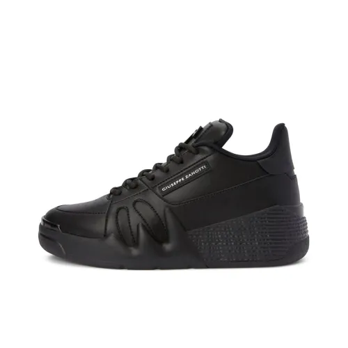 Giuseppe Zanotti GZ Talon Low Топ Скейтборд Кроссовки Женские Черные