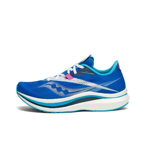 Saucony Endorphin Pro 2 Low Топ Беговые кроссовки Женские Синий Стандарт M