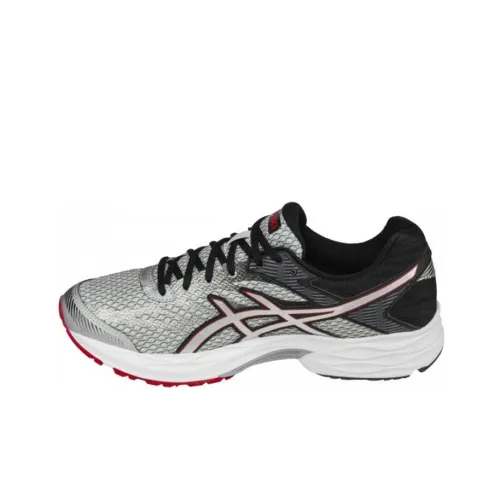 Asics Gel FLUX 4 Low Топ Беговые кроссовки Мужские Серый Красный D Ширина