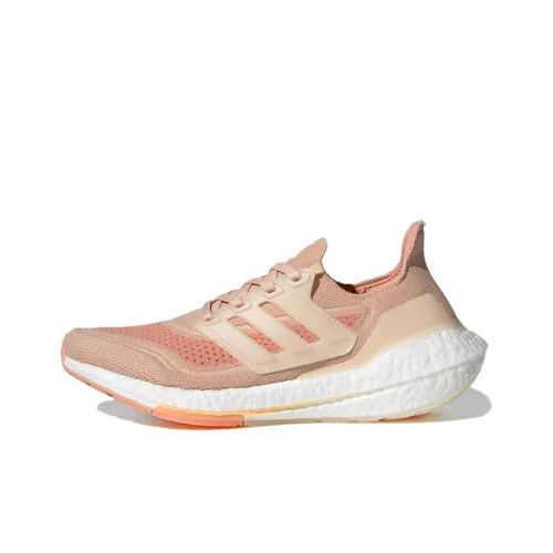 Adidas ULT Износостойкие Дышащие Низкие Беговые Кроссовки Женские Розовые Оранжевые