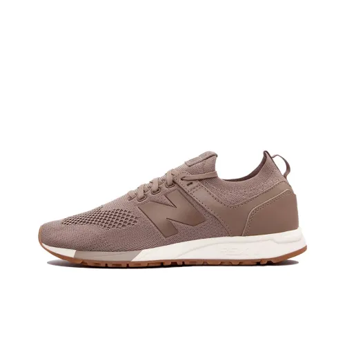 New Balance NB 247 Амортизация устойчивость к истиранию дышащий низкий топ беговые кроссовки мужской цвет тауповый