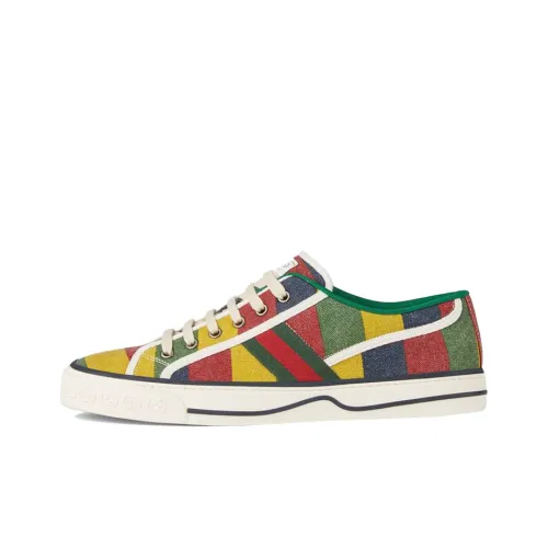 GUCCI Tennis 1977 Canvas Shoes Low Top Мужской