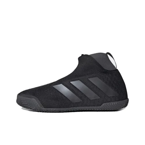 Adidas Stycon M Clay Anti-Slip Lightweight High Top Tennis Shoes Men's Black