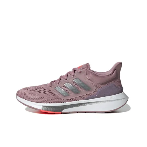 Adidas EQ21 Run Устойчивый к истиранию Низкий Топ Повседневные Беговые кроссовки Женские Розовые