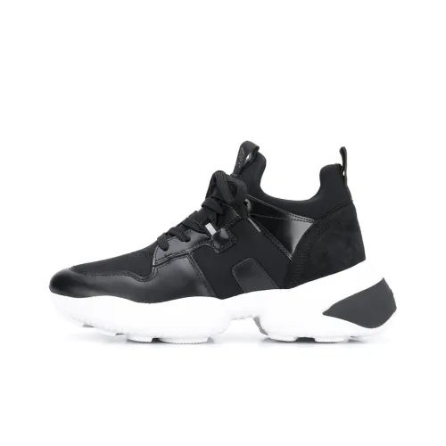 HOGAN Interaction Low Топ Спортивная Повседневная Обувь Женская Черная