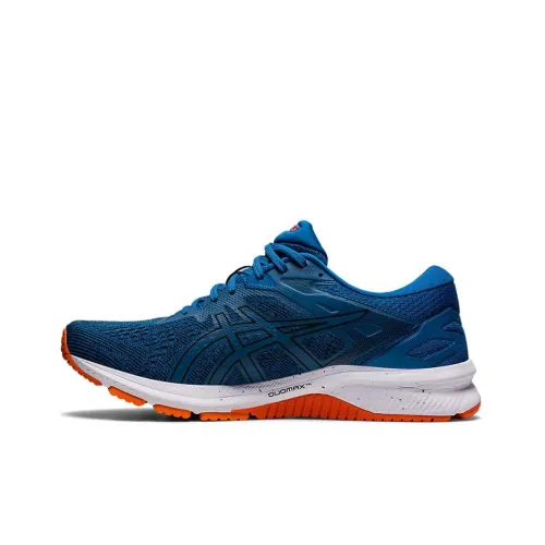 Asics GT 1000 10 Low Топ Беговые кроссовки Мужской Синий Серый Серебряный