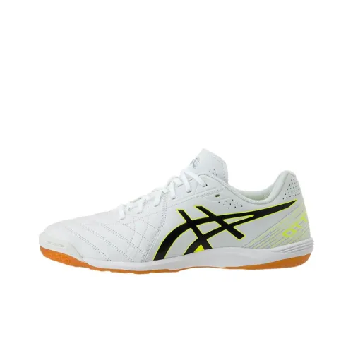 Asics Calcetto Low Топ Беговые кроссовки Мужские Белый Черный