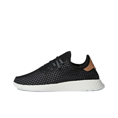 Adidas Originals Deerupt Rebound Low Top Беговые кроссовки Унисекс Черный Коричневый