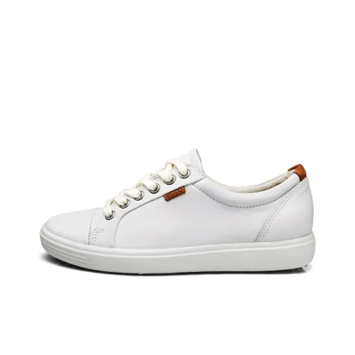 Ecco Soft Cool Low Топ Стильные Скейтбординги Женские Белые