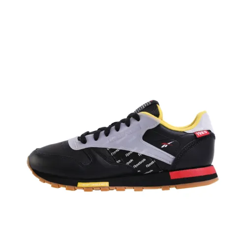 Reebok Classic Leather Беговые кроссовки Низкий Топ Мужской