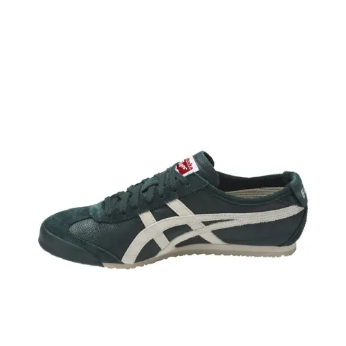 Onitsuka Tiger MEXICO 66 Устойчивый к истиранию Низкий Топ Повседневная обувь Мужская Яшма