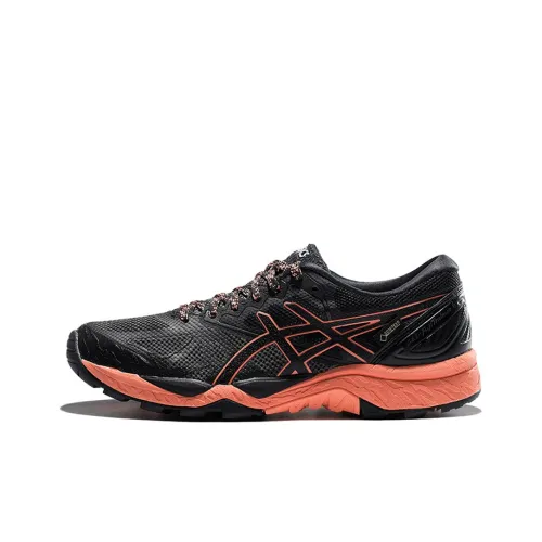 Asics Gel FujiTrabuco 7 Кроссовки для трейлраннинга Женские Черный Оранжевый