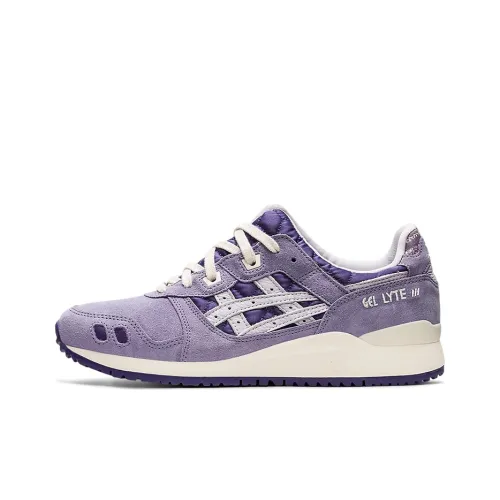 Asics Gel Lyte 3 Low Топ Повседневные Беговые Кроссовки Мужские Таро Фиолетовый
