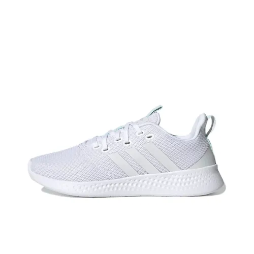 ADIDAS NEO Puremotion Аbrasion Resistant Дышащий Легкий Низкий Топ Повседневные Беговые кроссовки Женские Белые