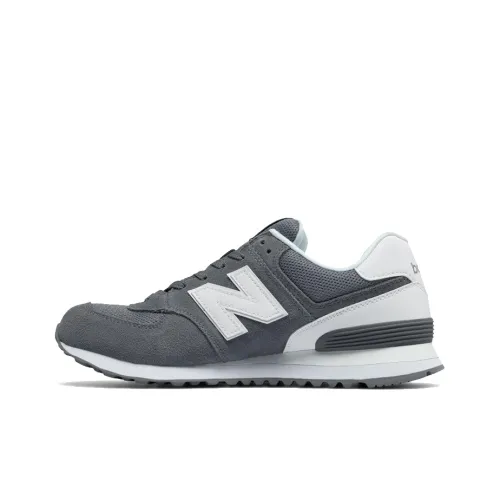 New Balance NB 574 Reflective Low Top Беговые кроссовки Унисекс Темно-серый Белый